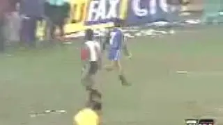 JOSE PEPE CASTRO GOL A PALESTINO 1990 SANTA LAURA    UNIVERSIDAD DE CHILE