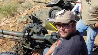 Big Sandy 2019 Loading Aiming and Firing a 37mm Cannon