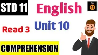 Class 11 English Unit 10 Read 3 | CONFESSIONS OF A BORN SPECTATOR | Question And Answer