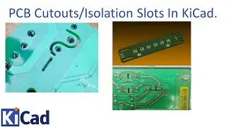 75 PCB Cutouts to Create High Voltage Isolation Slots In KiCad.