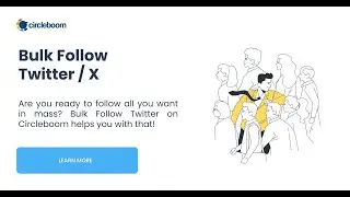 Bulk Follow Twitter - Follow Multiple Twitter / X Accounts in 30 Seconds! #follow #twitter #bulk