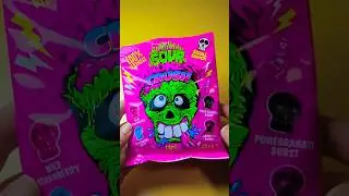 🎃💀 Skull Shock & Bat Lollipop 🦇🍭  Halloween 2025 Candy Unboxing 👻✨