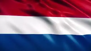 [10 Hours] Netherlands Flag Waving - Video & Audio - Waving Flags
