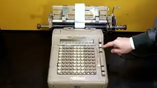 NCR model 11KNS adding machine mode