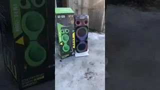 мощная портативная колонка Qisheng MT12 1200 r.m.p.o