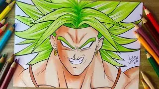 Como Desenhar o Broly Dragon Ball Super