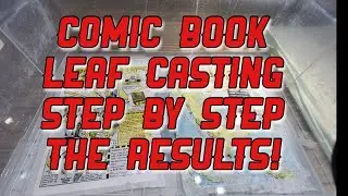 Comic Book Leaf Casting, The Results!