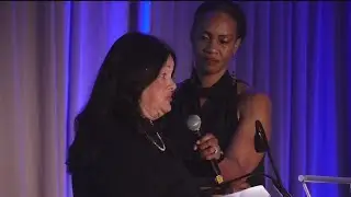 Jon Shirek's wife accepts posthumous induction into Atlanta Press Club HOF, reads final self-review