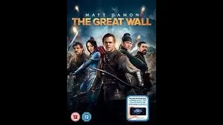 Opening To The Great Wall 2017 DVD (British Copy)