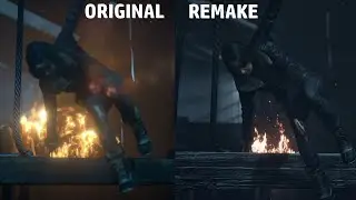 Until Dawn - Original vs. Remake, Emily Chase Scene