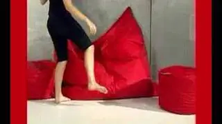 Sumo Bean Bag Chairs Omni Loveseat Demo