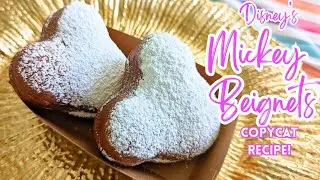 Disney's Mickey Beignets| Copycat Recipe!