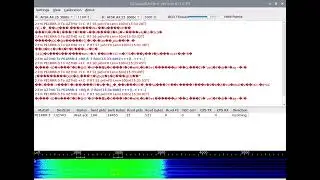 Packet Radio HF FX.25 (AX25) UZ7HO & QtSoundModem Demonstration (No audio)