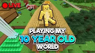 LIVE In My 10 Year Old Let's Play World (Every Unfinished Project)