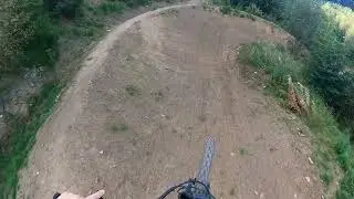 Bike park Wales A470 into Hard Shoulder