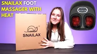 Массажер для ног Snailax с подогревом