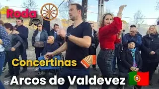 Roda 🛞 das Concertinas 🪗✨ Arcos de Valdevez 🇵🇹💥 Folclore 🥳 Todos os Domingos á tarde é uma animação🤓
