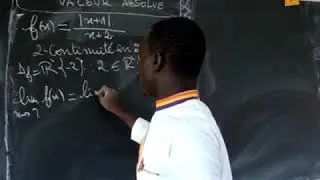 &Eacute;TUDE D'UNE FONCTION VALEUR ABSOLUE   by Ebomaths