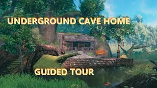 Valheim Underground Cave Home Tour Modded