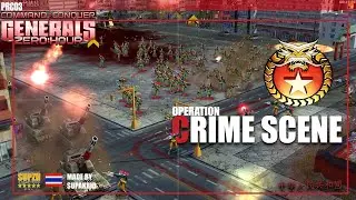 PRC03(China) [Operation : CRIME SCENE] CNC Generals Zero Hour #SUPMission  @SUP_ZH  FANMADE