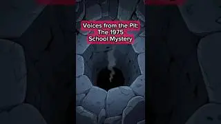 Voices from the Pit: The 1975 School Mystery #horrorshorts #truestory #foryou #school #scaryvoices