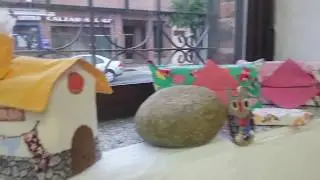 Exposicion de patchwork en madrigal de la Vera durante VeraVida 2017