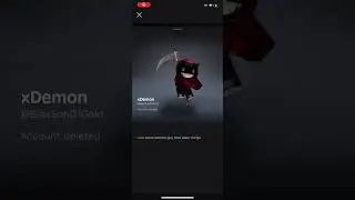XDEMONS ACCOUNT GOT DELETED 😭 #shorts #roblox #xdemon #comedy #goobers