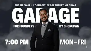 Garage Opportunity Webinar - For Founders - First Take