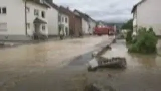 German spa town left inundated by floodwaters