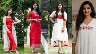 Christmas special dress collection🎄 Christmas dress design ideas for girls 