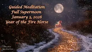 Full Moon Guided Meditation | January 2026 | Step Into Your Power & Freedom | Fire Horse Year