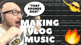 Making Vlog Music | Unique Vlog Background Music - Sound Design In FL Studio / HipHop Vlog Music