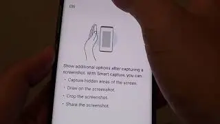 Samsung Galaxy S8: как включить/отключить функцию &laquo;Умный захват&raquo;