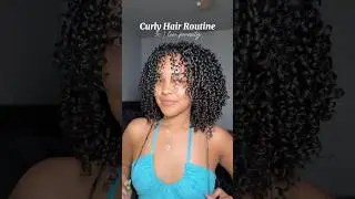 Curly Routine: 3c | low porosity 🎀 #curlyroutine #haircare #inspiration #hair #routines #curlyhair