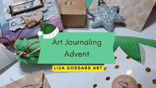 Art Journal Advent Calendar - Day One