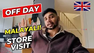UKയിലെ എന്റെ ഒരു ദിവസം || മലയാളി കട visit ചെയ്തപ്പോൾ || Day in my life in UK|| Back workout