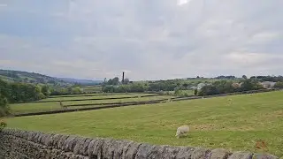 Haworth walk - Oakworth station, Haworth High Street - Bronte Country (Ambient sound)