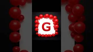 Balloon Frame Style Letter Logo | Balloon Style Logo Design