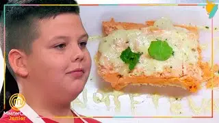 Bruno dedica su tarta de merluza a Flo &iquest;Le gustar&aacute;? | MasterChef Junior 10