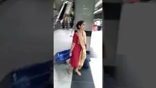 Delhi metro ka safar || Travelling in Delhi metro🚇 #happyjourney #suhanasafar #latestmetrovideo