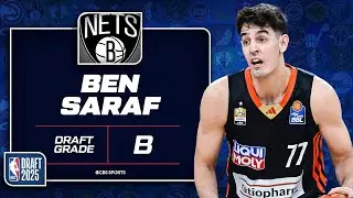 Ben Saraf selected No. 26 overall by Nets | 2025 NBA Draft Grades & Instant Reaction