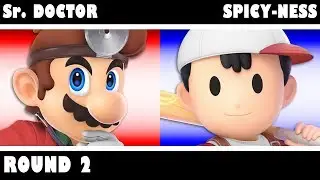[Freezing Smash] Round 2 - Sr. Doctor (Dr. Mario) vs. Spicy-Ness (Ness)