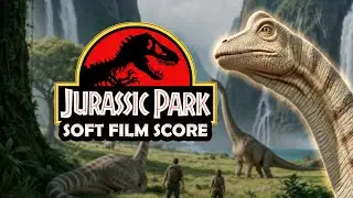 Jurassic Park 🦖 Peaceful Soundtrack & Ambience | 🌴 Dinosaur Island Ambience + Sof Music