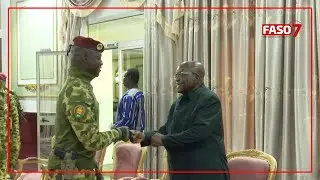 Captain Ibrahim Traor&eacute; discusses the liberation of Africa with Jacob Zuma