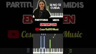 LUCIA DE LA PUERTA - SI NO TE CUIDA #luciadelapuerta #sinotecuida #piano