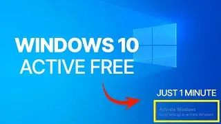 Windows 10 Active Free Without Product Key 2026 | উইন্ডোজ ১০ এক্টিভ করুন খুব সহজে।