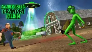 Scary Green Grandpa Alien Full Gameplay