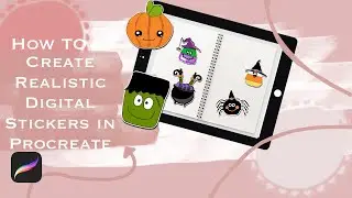 How to Make Digital Stickers using Procreate and Import into Goodnotes