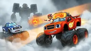 Blaze and the Monster Machines FULL Episode  The Bouncy Slime-Bot Rescue! 🧪  Kids Cartoons & STEM
