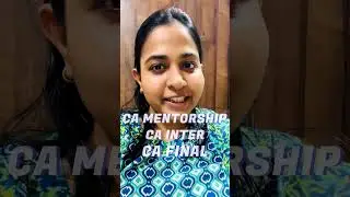 CA FINAL & INTER MENTORING PROGRAM